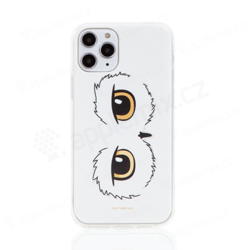 Kryt Harry Potter pre Apple iPhone 11 Pro - gumový - oči sovy Hedvigy - priehľadný