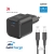 Nabíjacia súprava 2v1 SWISSTEN pre Apple iPhone / iPad - 35 W + kábel USB-C / USB-C - 1,2 m - čierna