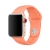 Řemínek pro Apple Watch 42mm / 41mm / 40mm / 38mm velikost S / M - silikonový - broskvový