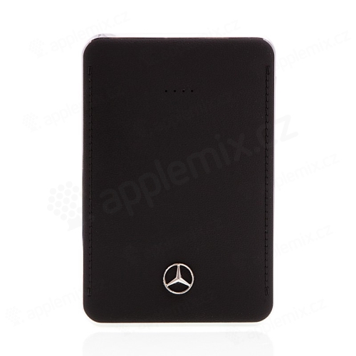 Externí baterie / power bank Mercedes 5000mAh s 2x USB (1A, 2.1A) - černá