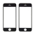 Přední sklo pro Apple iPhone 5 / 5C / 5S / SE - černé - kvalita A