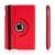Pouzdro / kryt pro Apple iPad mini 4 - 360° otočný držák a prostor na doklady - červené