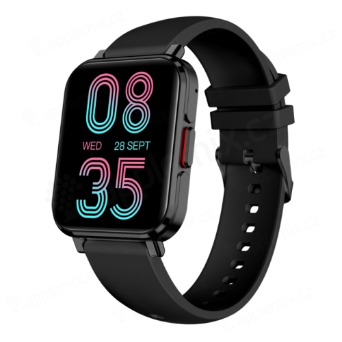 Inteligentné hodinky MyPhone Watch LS - SpO2 / Bluetooth volanie / monitor srdcového tepu - čierne