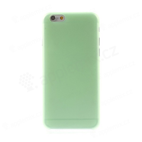 Ultra tenký plastový kryt pre Apple iPhone 6 (hrúbka 0,3 mm) - matný - zelený