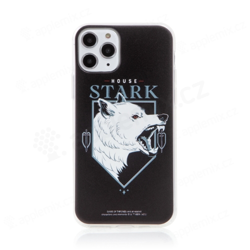 Kryt Game of Thrones pre Apple iPhone 11 Pro Max- Stark Crest - Evil - gumový