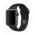 Řemínek pro Apple Watch 41mm / 40mm / 38mm - velikost S / M - silikonový - černý