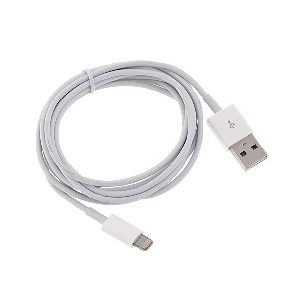 Synchronizační a nabíjecí kabel Lightning pro Apple iPhone / iPad / iPod - bílý - 2m