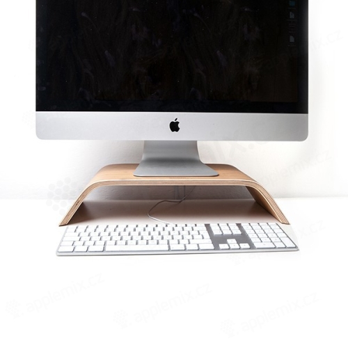 Dřevěný podstavec / stojan SAMDI pro Apple iMac