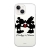 DISNEY kryt pre Apple iPhone 13 mini - Mickey a Minnie v láske - gumový - priehľadný
