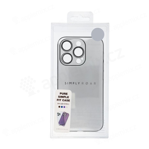 Kryt ROAR Pure Simple pro Apple iPhone 15 Pro Max - integrovaná sklíčka na čočky - plastový - černý