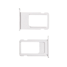 Rámeček / šuplík na Nano SIM pro Apple iPhone 6S Plus - stříbrný (silver) - kvalita A+