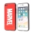 Kryt MARVEL pro Apple iPhone 7 / 8 / SE (2020) - sklo / guma - červený