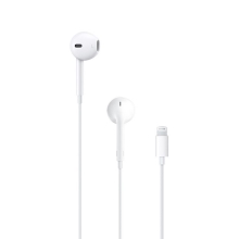 Originální Apple EarPods s Lightning / sluchátka s ovládáním a mikrofonem - bílá