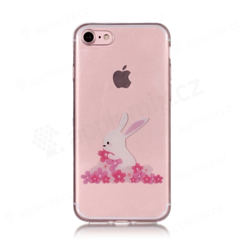 Kryt pro Apple iPhone 7 / 8 / SE (2020) - králík - gumový