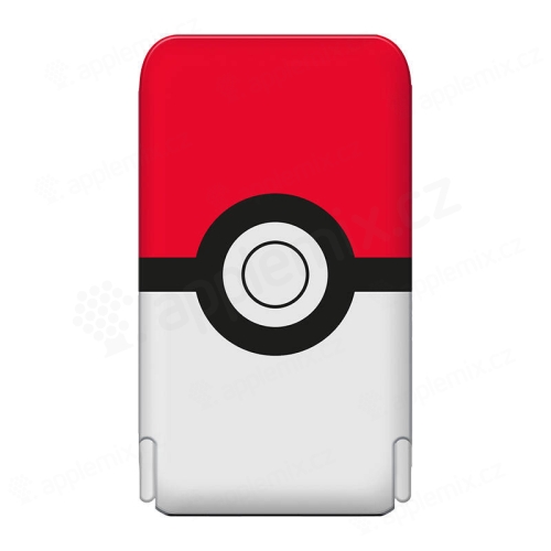 Externá batéria / Power bank POKÉMON - MagSafe / USB-C + stojan - 5000 mAh - pokébal