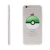 Kryt pro Apple iPhone 6 / 6S gumový - Pokemon Go / Pokeball - zelený