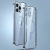 Kryt pre Apple iPhone 14 Pro - podpora MagSafe - pokovovaný - plast/guma - modrý