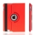 Pouzdro / kryt pro Apple iPad 2. / 3. / 4.gen - 360° otočný držák - červené