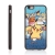 Kryt pro Apple iPhone 6 / 6S - kovový povrch - gumový - Pokemon Go / Pikachu