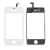 Dotykové sklo (touch screen) pro Apple iPhone 4S - bílý - kvalita A
