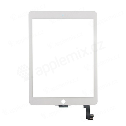 Přední dotykové sklo (touch screen) pro Apple iPad Air 2 - černý rámeček