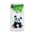 Kryt pro Apple iPhone Xs Max - gumový - panda - průhledný