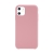 Kryt pro Apple iPhone 11 - gumový - příjemný na dotek - růžový