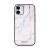 Kryt BABACO pre Apple iPhone 12 mini - sklo - ružový mramor