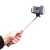 Teleskopická selfie tyč / monopod KJstar - kabelová spoušť - růžová