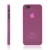Kryt pro Apple iPhone 5 / 5S / SE - matný - plastový - tenký 0,5 mm - růžový
