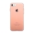 Kryt Baseus pro Apple iPhone 7 / 8 gumový - Rose Gold průhledný