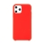 Kryt pre Apple iPhone 11 Pro Max - gumový - príjemný na dotyk - červený
