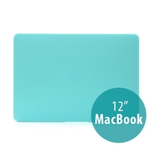 Tenký plastový obal / kryt pro Apple MacBook 12 Retina (rok 2015) - matný - zelený