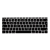 Kryt klávesnice ENKAY pro Apple MacBook 12 / Pro 13 (2016) bez Touch Baru - silikonový - černý - EU verze