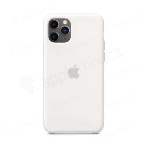 Originální kryt pro Apple iPhone 11 Pro - silikonový - bílý