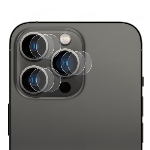 Tvrdené sklo pre Apple iPhone 13 Pro / 13 Pro Max - na objektív fotoaparátu - 2 x 3 kusy