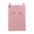 Kryt pro Apple iPad Air 1 / Air 2 / 9,7 (2017-2018) - kočka - silikonový - růžový
