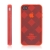 Ochranný kryt / pouzdro pro Apple iPhone 4 / 4S kosodelníkový - červený