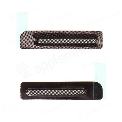 Antiprachová mřížka se silikonovým úchytem horního reproduktoru / sluchátka pro Apple iPhone 6S / iPhone 6S Plus - kvalita A+