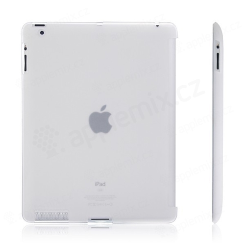Ochranné pouzdro pro Apple iPad 2. / 3. / 4.gen. s výřezem pro Smart Cover - průhledné
