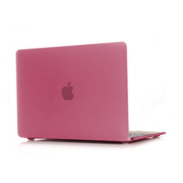 Tenký plastový obal / kryt pro Apple MacBook 12 Retina (rok 2015) - matný - růžový