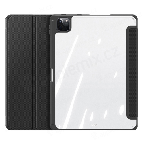 Puzdro DUX DUCIS pre Apple iPad 11" (2018 / 2020 / 2021) / Air 4 / 5 - stojan + priehradka na Apple Pencil - čierne