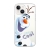 DISNEY kryt pre Apple iPhone 13 mini - Ľadové kráľovstvo - Snehuliak Olaf - gumový - priehľadný