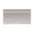 Klávesnice F3S pro Apple iPad / Mac - Bluetooth 3.0 - podsvícená - stříbrná