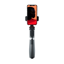 Bluetooth selfie tyč / tripod XO SS08 - Bluetooth spoušť - černá