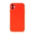 Kryt pre Apple iPhone 11 - príjemný na dotyk - silikónový - červený