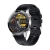 Chytré hodinky LEMONDA Z08S - fitness funkce - kruhový displej - Bluetooth přenos hudby / hovoru - kovové - černé