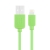 Synchronizační a nabíjecí kabel HAWEEL - Lightning pro Apple zařízení - zelený - 1m