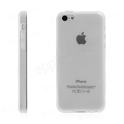 Kryt pro Apple iPhone 5C - gumový / průhledný