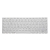 Kryt klávesnice ENKAY pro Apple MacBook 12 / Pro 13 (2016) bez Touch Baru - silikonový - stříbrný - EU verze